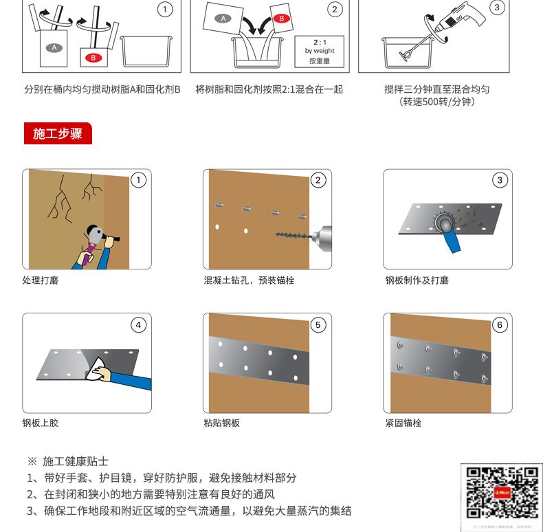 包钢霍城粘钢加固施工过程